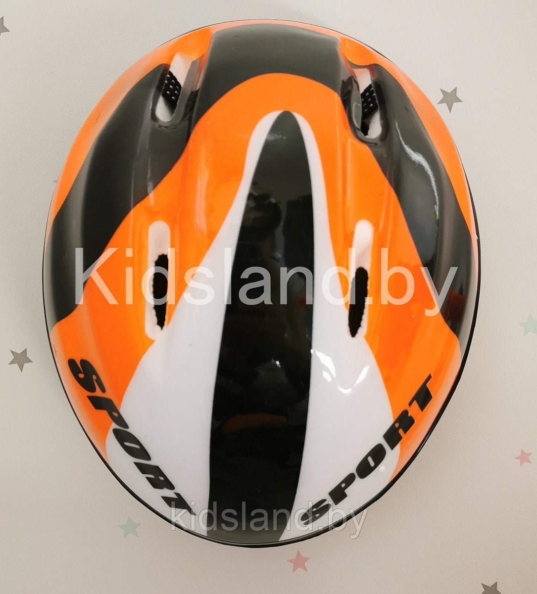 Детский велосипед Delta Sport 18'' + шлем (оранжево-черный) - фото 5 - id-p74321663