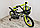 Детский велосипед Delta Sport 16'' + шлем (салатово-черный), фото 4