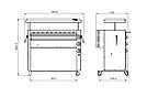 Шашлычница электрическая Ф3ШЭ GRILL MASTER (Гриль мастер) арт. 21301, фото 2