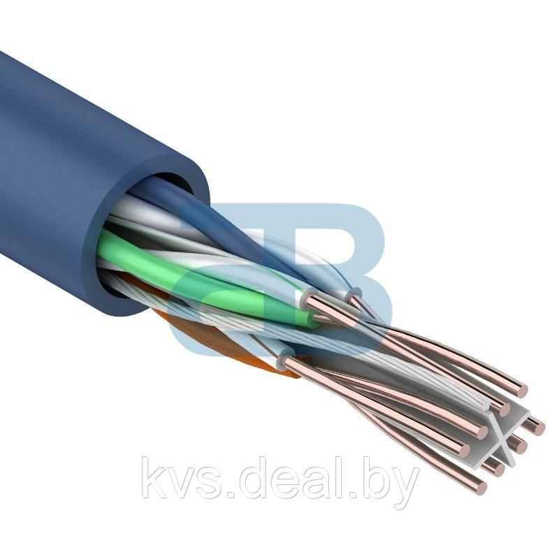 Кабель витая пара REXANT UTP 4PR 23AWG, CAT6 (бухта 305 м) - фото 2 - id-p121717082