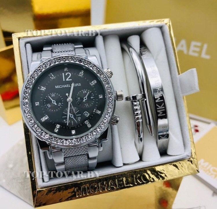 Часы женские Michael Kors MK-1058 (набор) - фото 1 - id-p96350860