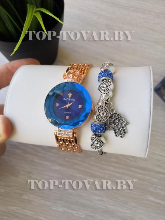 Женские часы Baosaili BW-1130 + Браслет PANDORA в подарок