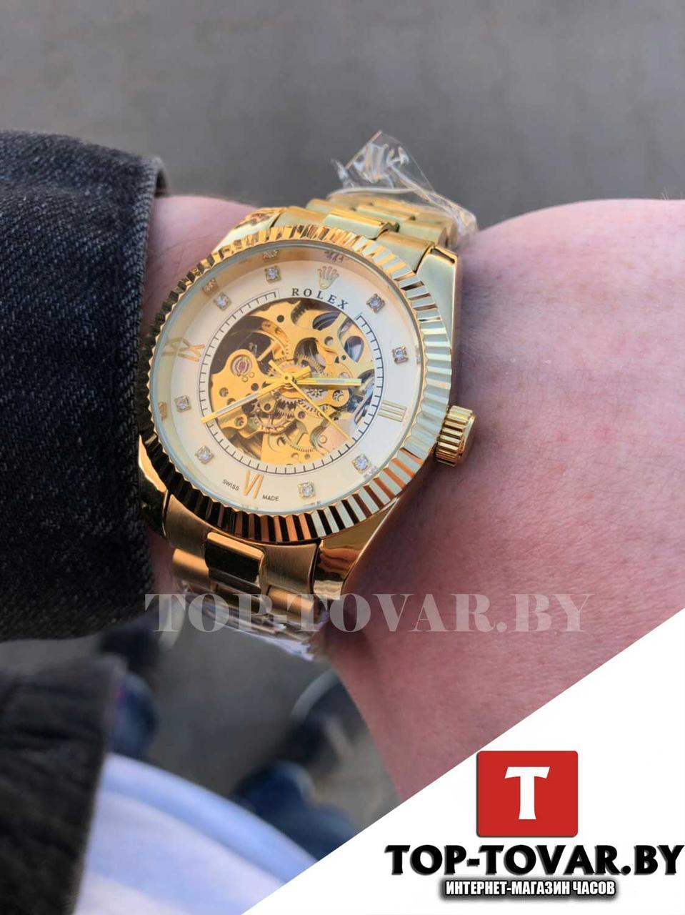 Мужские часы Rolex RX-1596 механические - фото 4 - id-p97127422