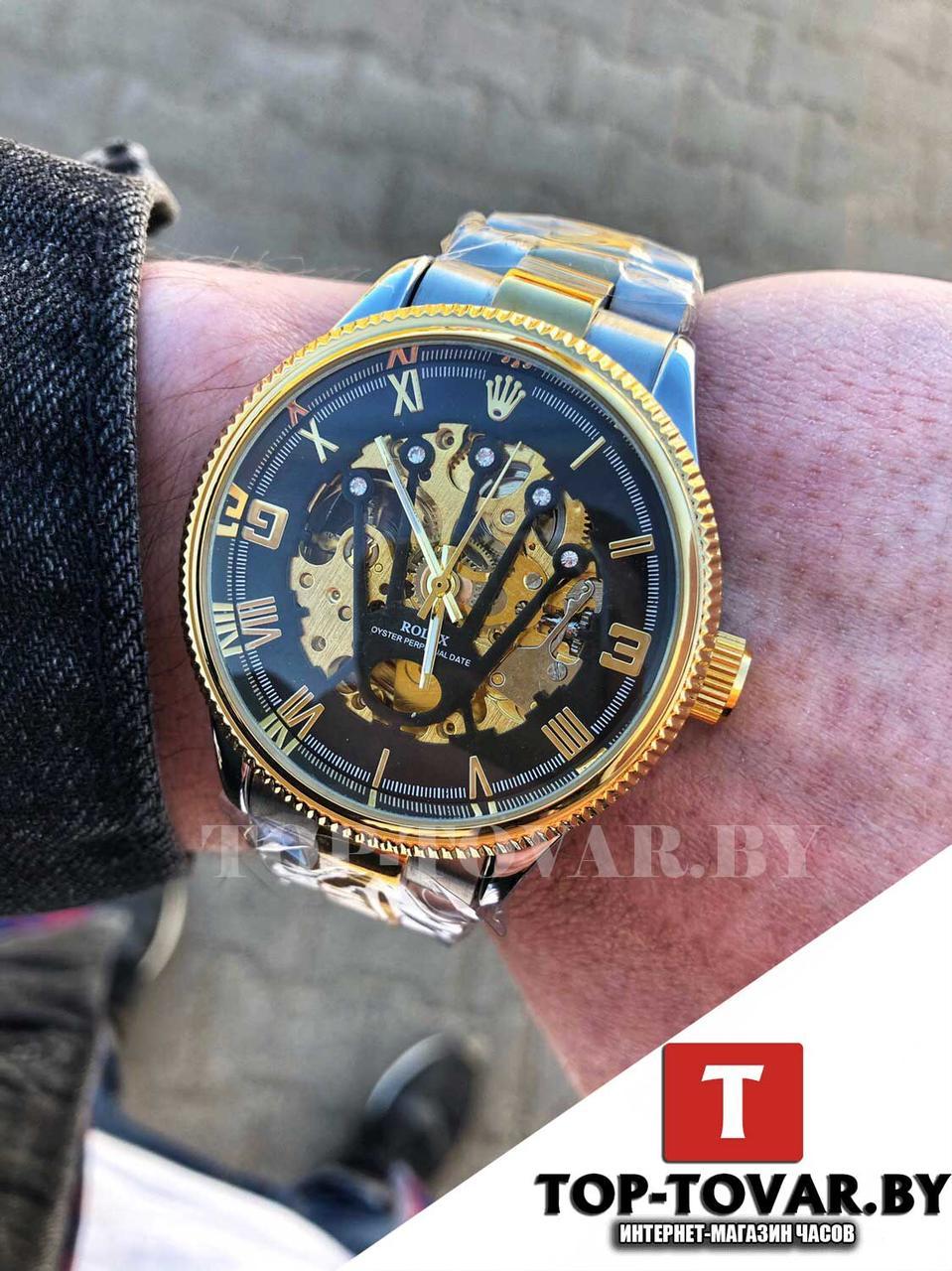 Мужские часы Rolex RX-1595 механические - фото 1 - id-p97127423