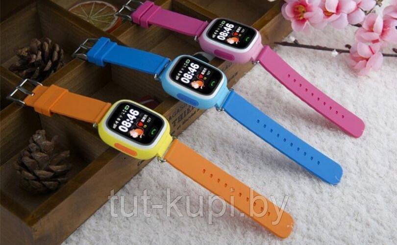 Детские умные часы Smart Baby Watch Wonlex Q80 (Q90, GW100, Q100) жёлтые - фото 3 - id-p97754756