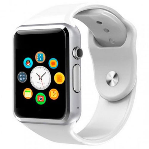 Умные часы Smart Watch A1 Turbo White (белые) - фото 1 - id-p97754759