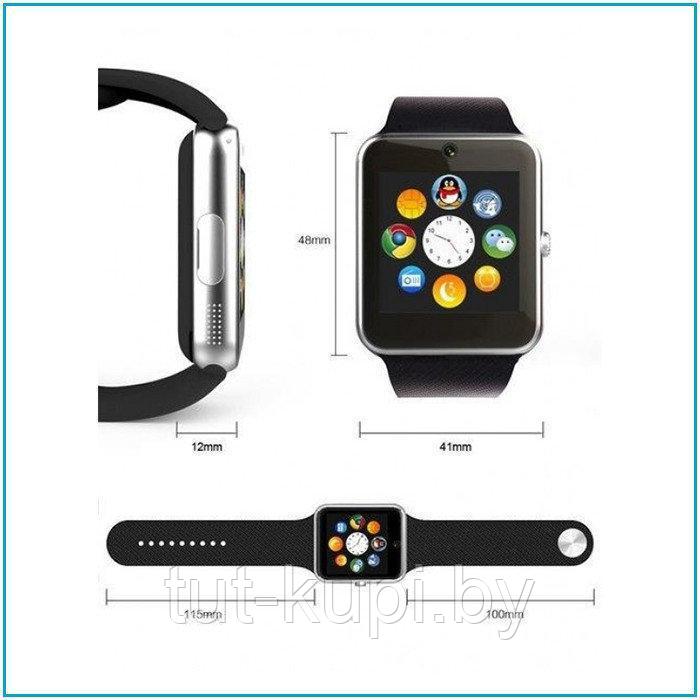 Умные часы Smart Watch A1 Turbo Black - фото 3 - id-p97754763