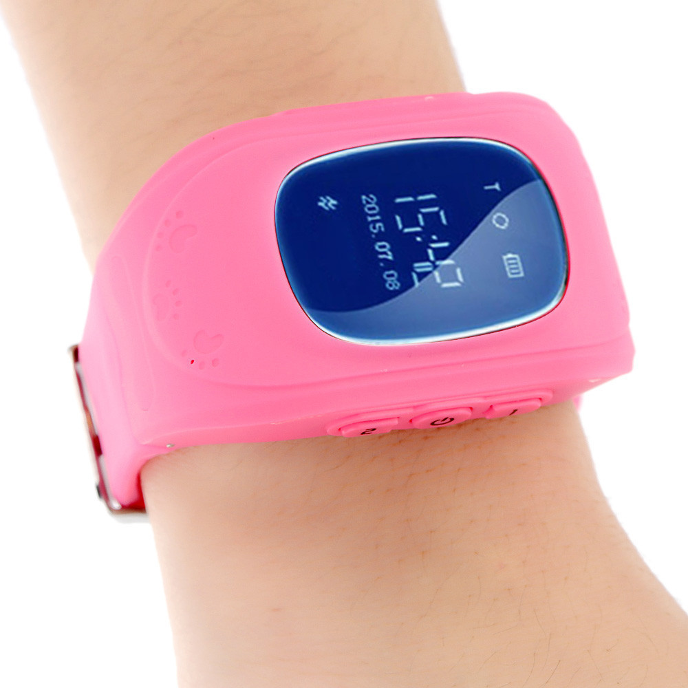 Детские умные часы с GPS Q50 (Smart baby watch) белые - фото 6 - id-p97754764