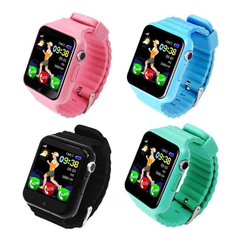 Смарт-часы детские Smart Watch X10 (V7K) с GPS синий цвет - фото 2 - id-p98432384