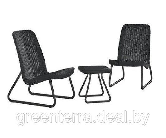 Комплект мебели Rio Patio set, графит [246048] - фото 1 - id-p121724546