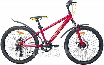 Подростковый велосипед AIST Rocky Junior 1.1 24" красный Красный, 14"