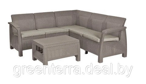 Комплект мебели Corfu Relax Set, капучино [227845] - фото 1 - id-p77713769