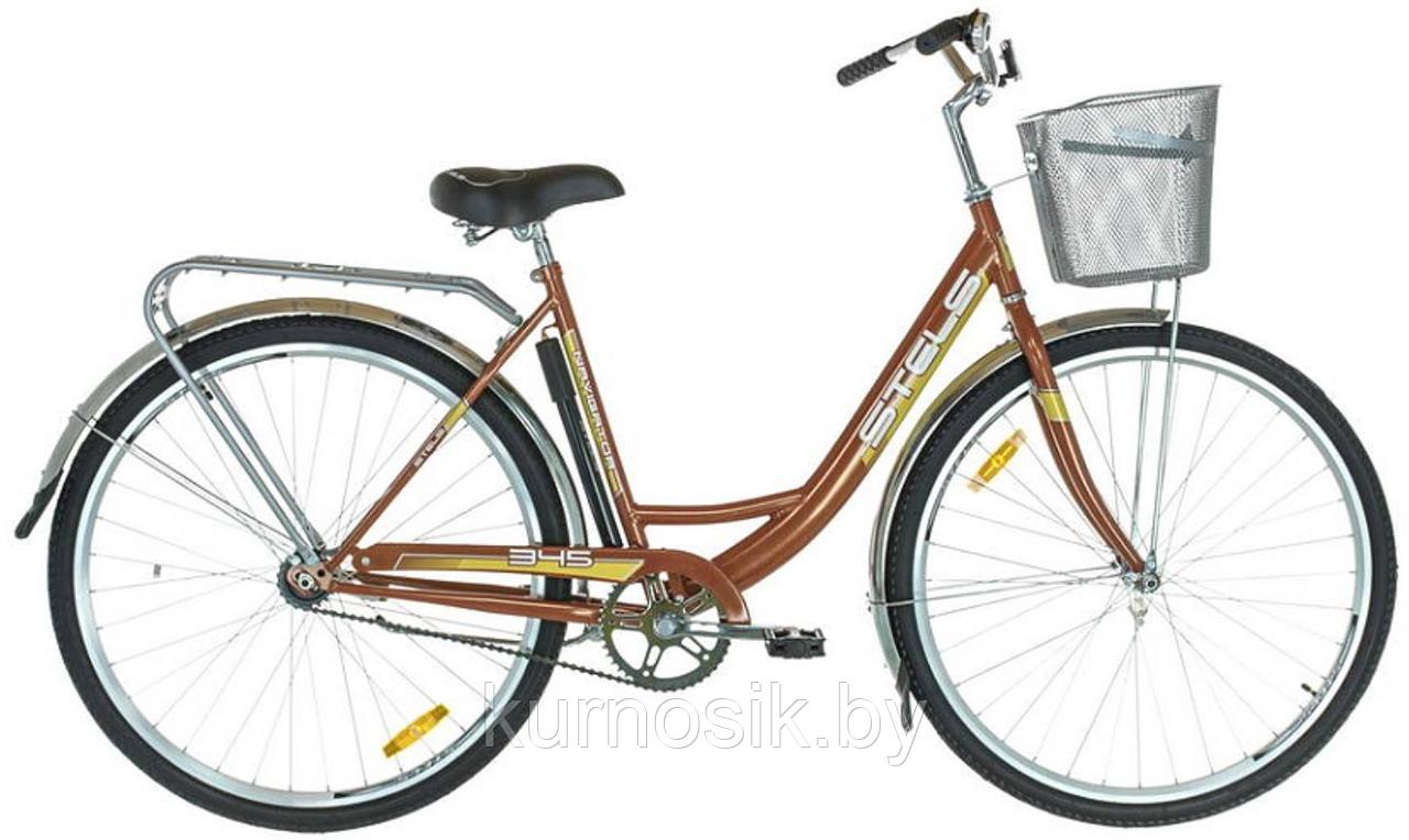 Велосипед Stels Navigator 345 28" Z010 Коричневый