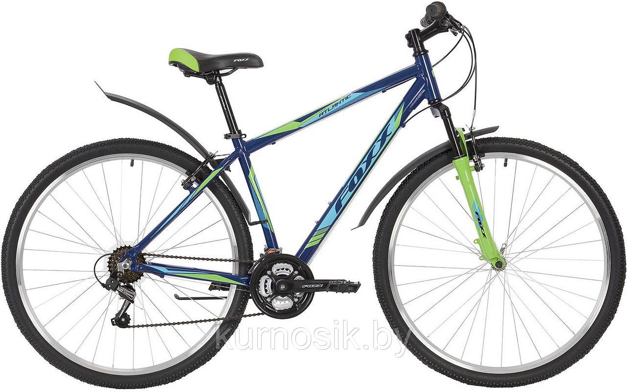 Мужской велосипед Foxx Atlantic 29" синий - фото 1 - id-p121750562