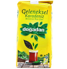 Турецкий черный чай Dogadan karadeniz с бергамотом, 500 гр. (Турция)