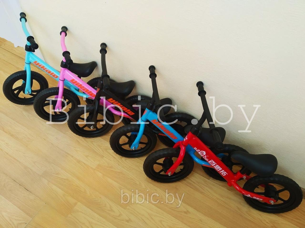 Беговел самокат для детей от года, колеса eva, детский велобег велосипед ( детский транспорт для малышей ) Синий - фото 3 - id-p106732707