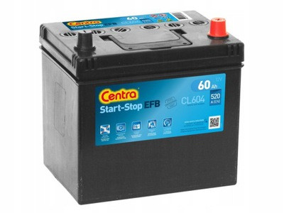 Аккумулятор стартерно-тяговый CENTRA CL600 Гелевый EFB 60 ah - фото 1 - id-p115906239