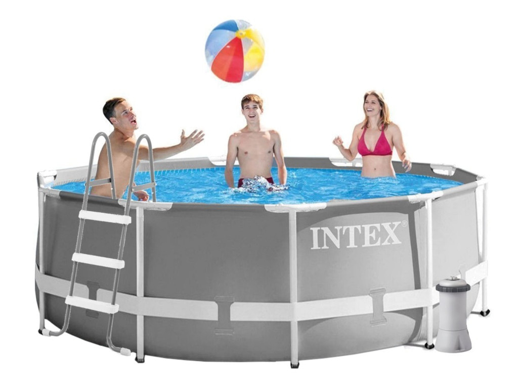 Каркасный бассейн Intex 305 x 99см с лестницей и фильтр-насосом 2000 л/ч, арт. 26706