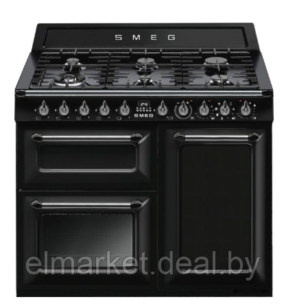 Кухонная плита Smeg TR103BL Черный - фото 1 - id-p121781241