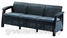 Диван KETER CORFU LOVE SEAT MAX, коричневый [223207], фото 2