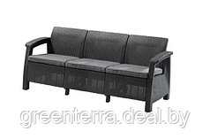 Диван KETER CORFU LOVE SEAT MAX, графит [223211]