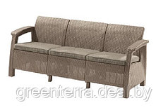 Диван KETER CORFU LOVE SEAT MAX, капучино [227641]