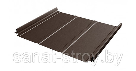 Кликфальц Pro Line 0,5 Quarzit с пленкой на замках RR 32 темно-коричневый, фото 2