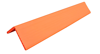 Пластиковый оранжевый угол защиты 142138840, 1200х190х190 мм, Германия