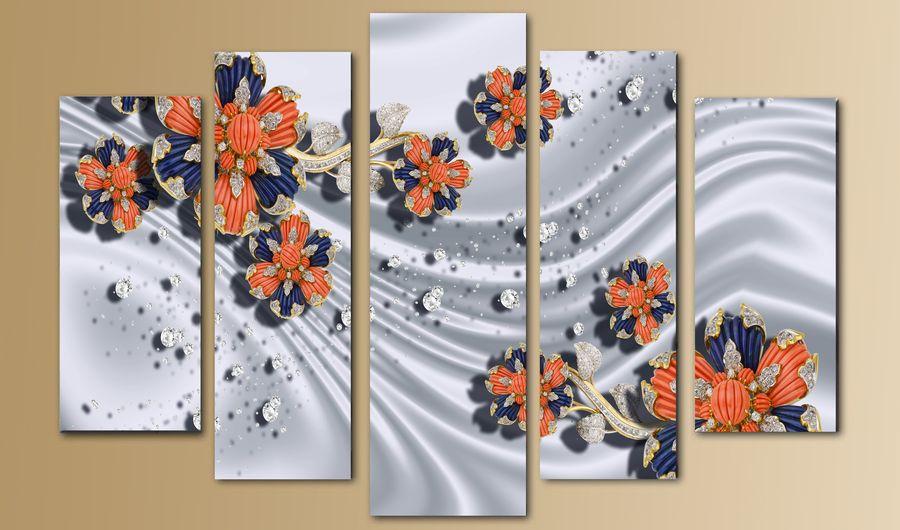 Модульные картины 80x140 ПКМ1632