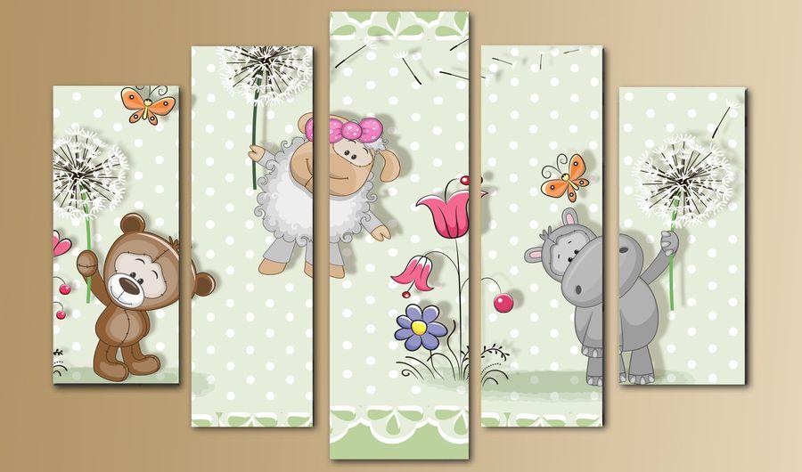 Модульные картины 80x140 ПКМ1638