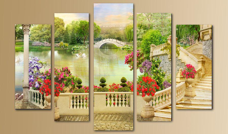 Модульные картины 80x140 ПКМ1640