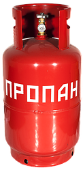 Газовый баллон бытовой Novogas 12 литров НЗ 236.00.00 (12л, с ВБ-2) с вентилем, Беларусь