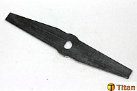 Нож к зернодробилке Колос (прямой). Длина-164 мм