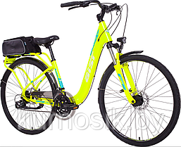 Женский велосипед Аist sputnik W зелено-голубой