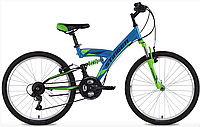Подростковый велосипед Stinger banzai 24" синий
