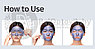 Гидрогелевая маска для лица koelf hydrogel face mask, 30g    Original Korea С маслом Ши и жемчужной пудрой, фото 7