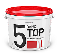 Финишная полимерная шпатлевка DANOGIPS DANO TOP 5, 25 кг, РФ