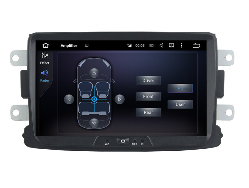 Штатная магнитола CARMEDIA на Renault Duster DSP Android 10 - фото 6 - id-p93028311