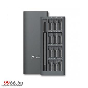 Отвертка Xiaomi Mijia Wiha 24in1 Screwdriver Kit DZN4002TY набор с битами насадками JXLSD01XH для точных работ