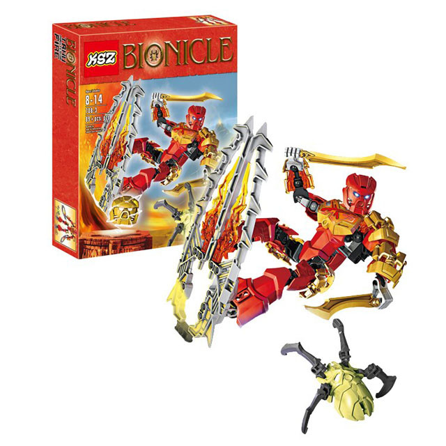 Конструктор KSZ 708-3 Bionicle Таху - Повелитель Огня (аналог Lego Bionicle 70878) 89 деталей