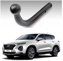 Фаркоп для Hyundai Santa Fe (без электрики), 2018-...