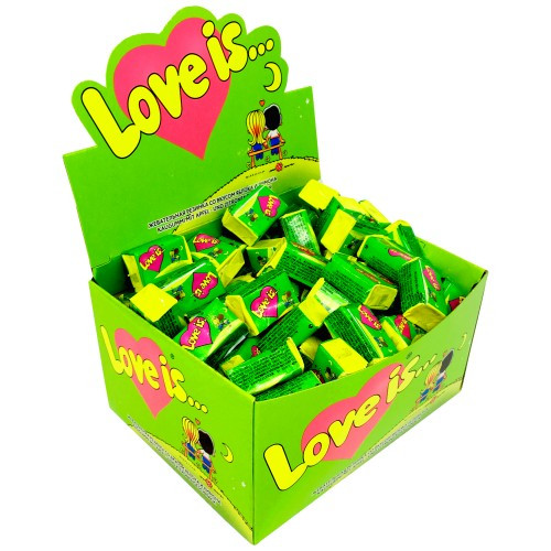 Жевательная резинка "Love Is... Яблоко-лимон" (420г) - фото 1 - id-p121930647