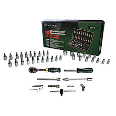 Набор инструмента 46пр. 1/4" (6-гран.)(4-14мм) RF-2462-5, фото 2
