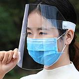 Защитный "антивирусный" экран-маска для лица от 1 по 6руб,от 5 по 5руб,от 20 по 4,5руб,от 100 по 3ру, фото 2