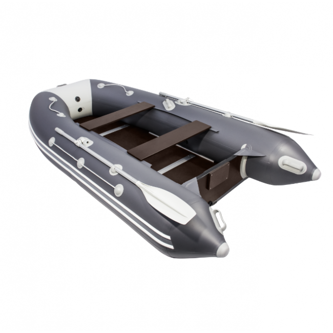 Надувная лодка Таймень LX 3600 СК графит/светло-серый