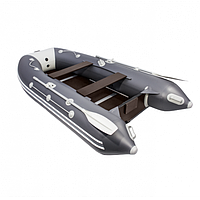 Надувная лодка Таймень LX 3600 СК графит/светло-серый