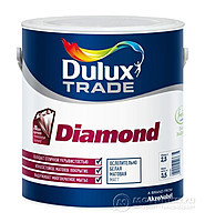 Dulux- Diamond Matt - 2,25 л(BC)  Матовая - Износостойкая краска для стен и потолков (прозрачная база)
