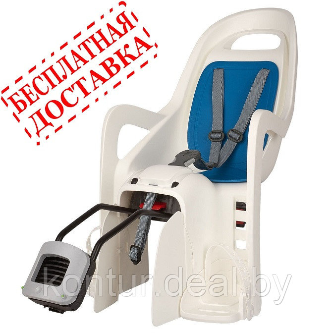 Велокресло Polisport Groovy RS Plus White/Jeans - фото 1 - id-p121946885