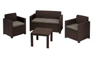Комплект мебели Alabama set, коричневый [213967]