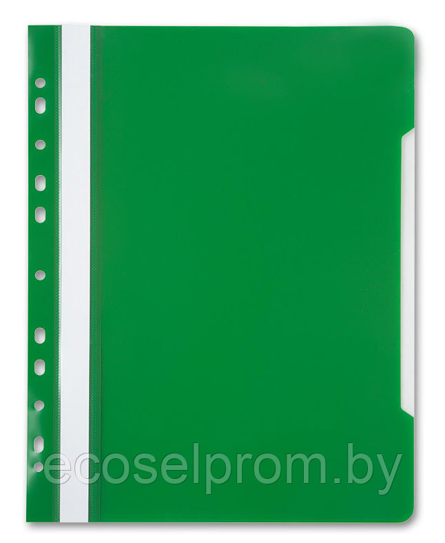 Папка - скоросшиватель для документов A4 (зеленый)
